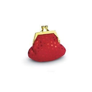 American Girl MY AG RUBY BALL GOWN - PURSE ONLY for Dolls Red Gold NEW